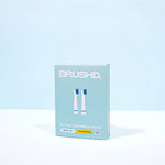 Brushd Electric Tooth Brush Heads - Oral B Compatible - 2 Pack Charcoal Bristles