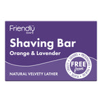 Friendly Soap - Shaving Bar, Orange & Lavender