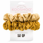 Scrunchies - Gold - 2 Pack