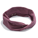Organic Twist Headband - Berry