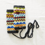 Wool Fingerless Gloves - Dark Grey