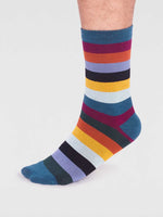 Thought Bamboo Socks - Stripe - Size 7 - 11