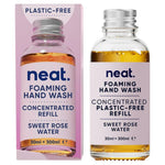 Neat Foaming Hand Wash Refill - Sweet Rose Water