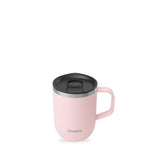 Qwetch Insulated Stainless Steel Mug 350ml - Pastel Pink
