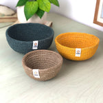 Jute Mini Basket Set - Beach