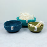 Jute Mini Basket Set - Ocean
