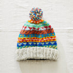 Wool Hat Lined Brim - Cream