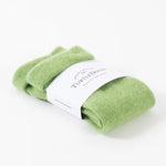 Turtle Doves Cashmere Fingerless Gloves - Spring Green