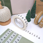Paper Tape 24mm - Christmas Forest