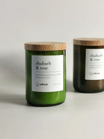 Rhubarb & Rose Candle