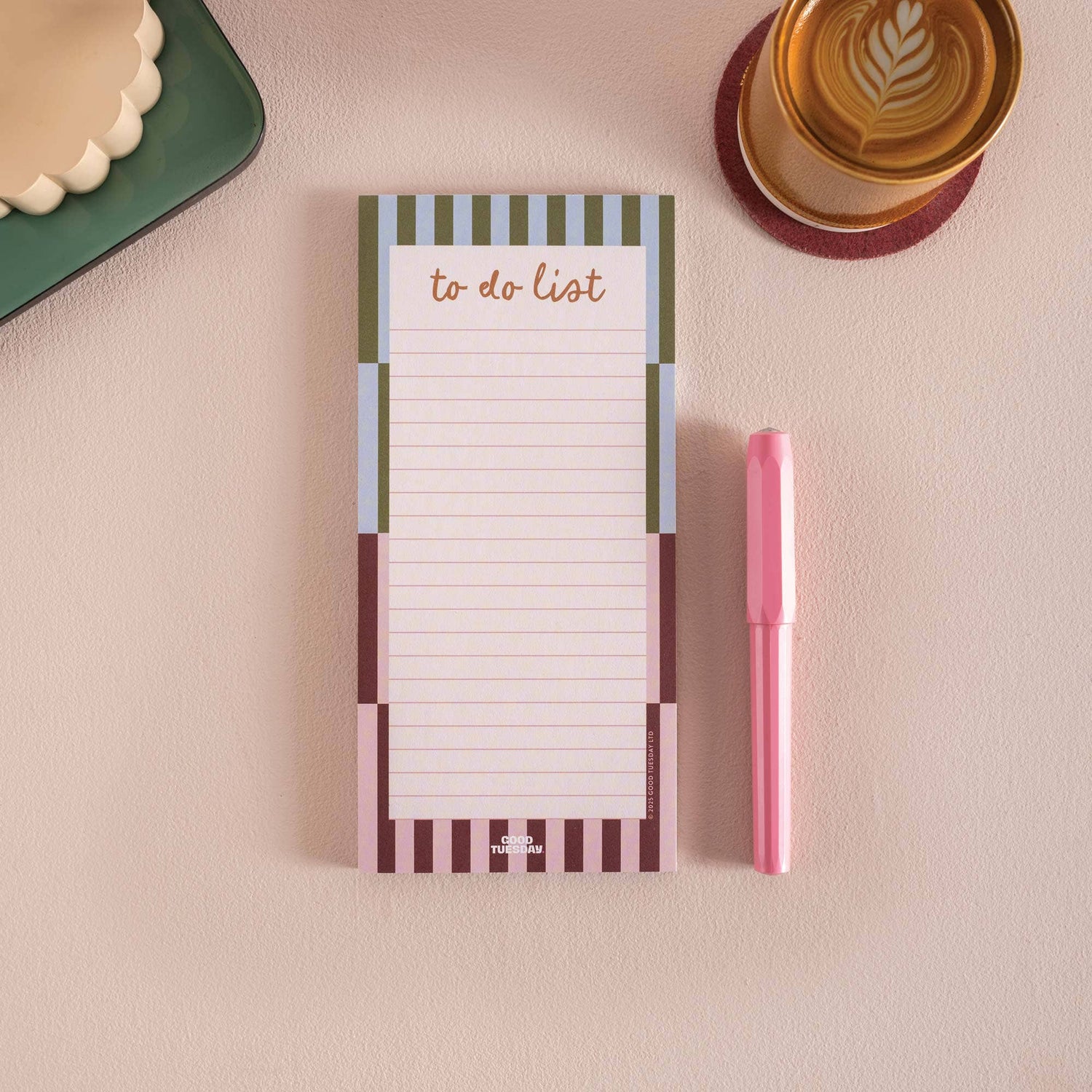 Good Tuesday Boho Nouveau To Do List Pad