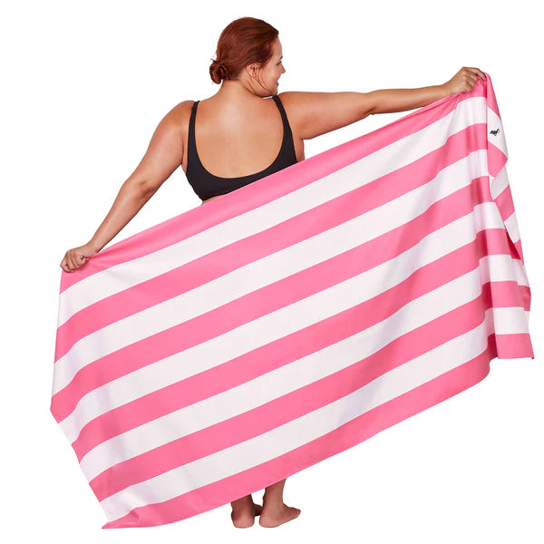 Dock & Bay Large Beach Towel - Phi Phi Pink