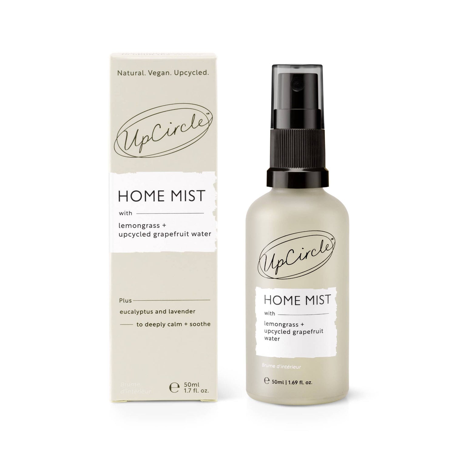 UpCircle Home Mist - Lemongrass & Grapefruit