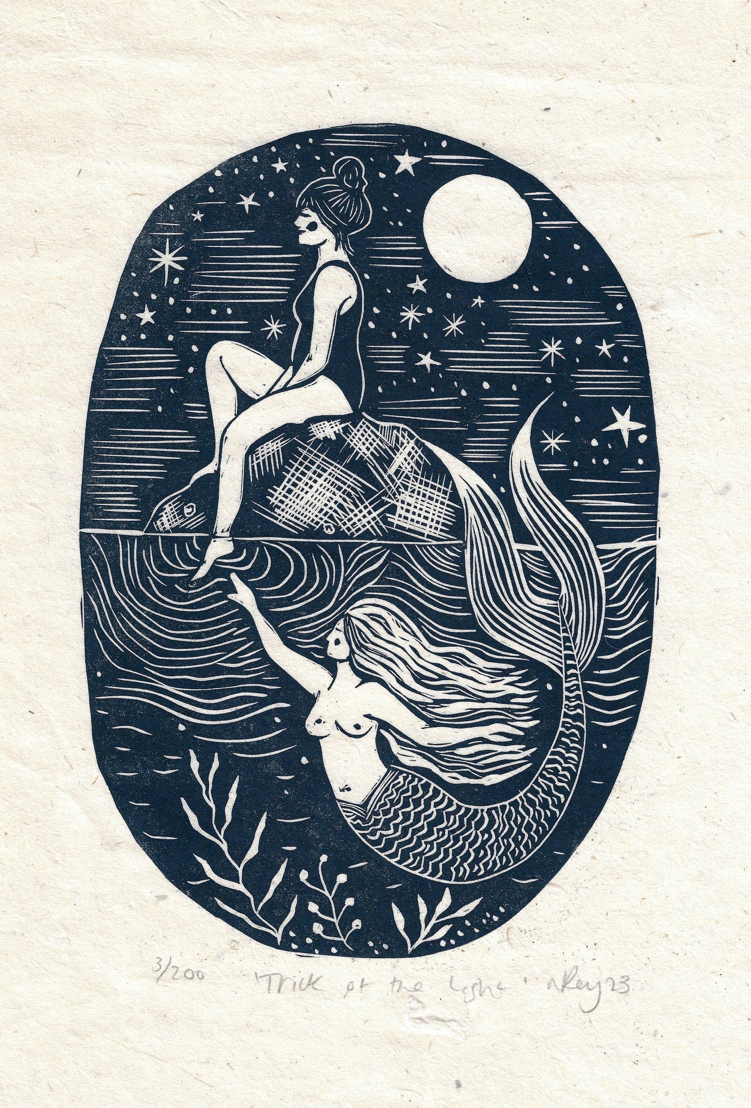 Trick of the Light Greeting Card