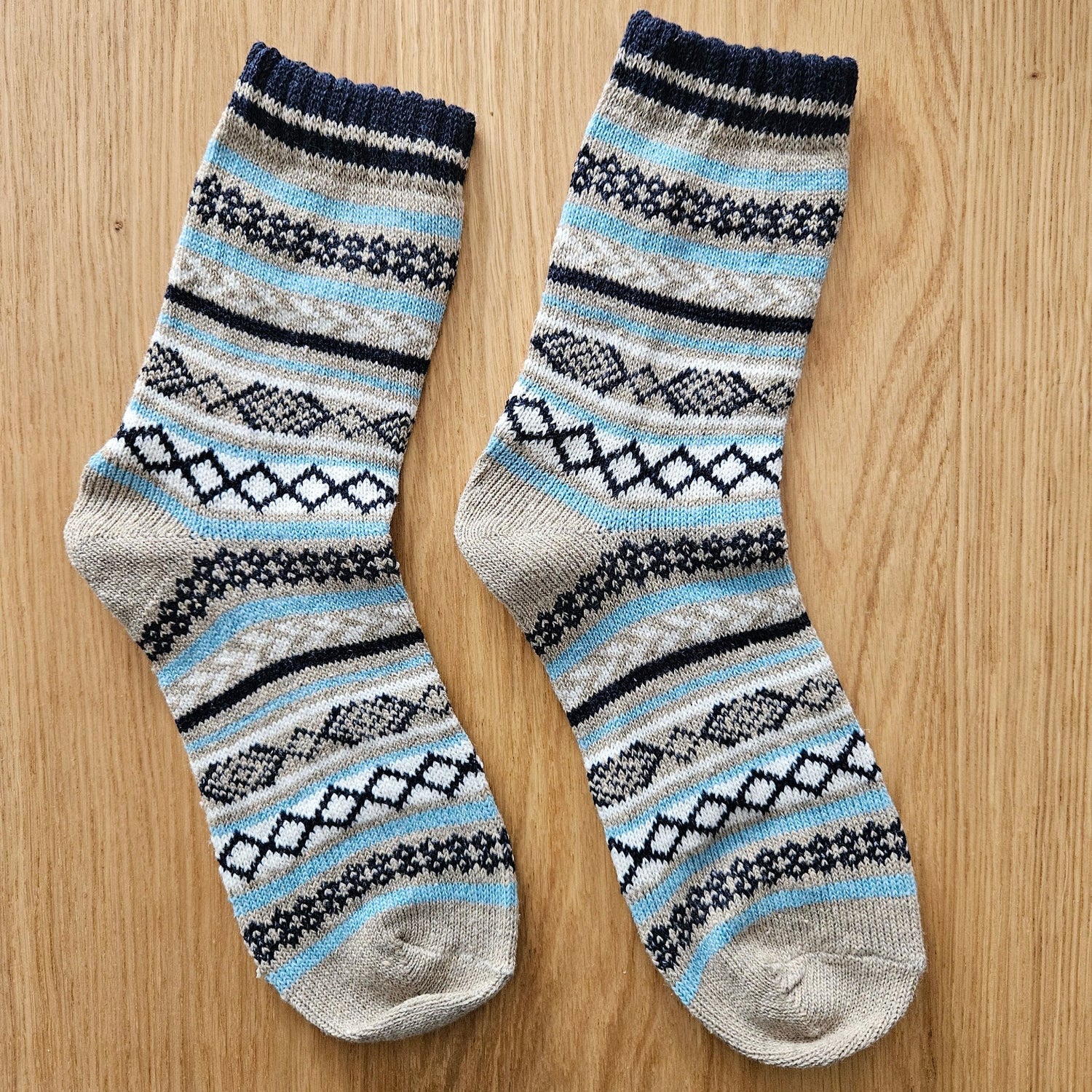 Bamboo Socks - Cream