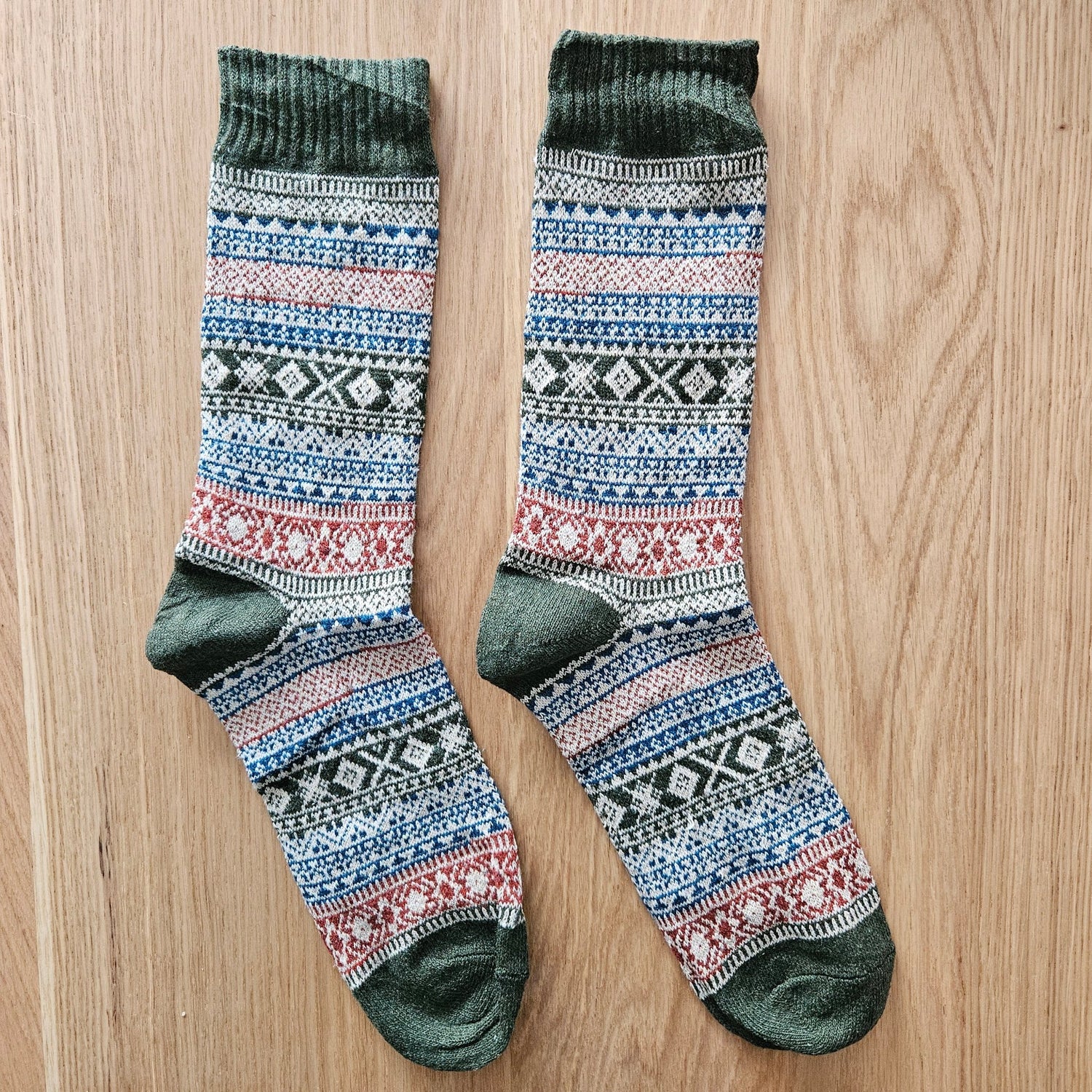 Bamboo Socks - Green