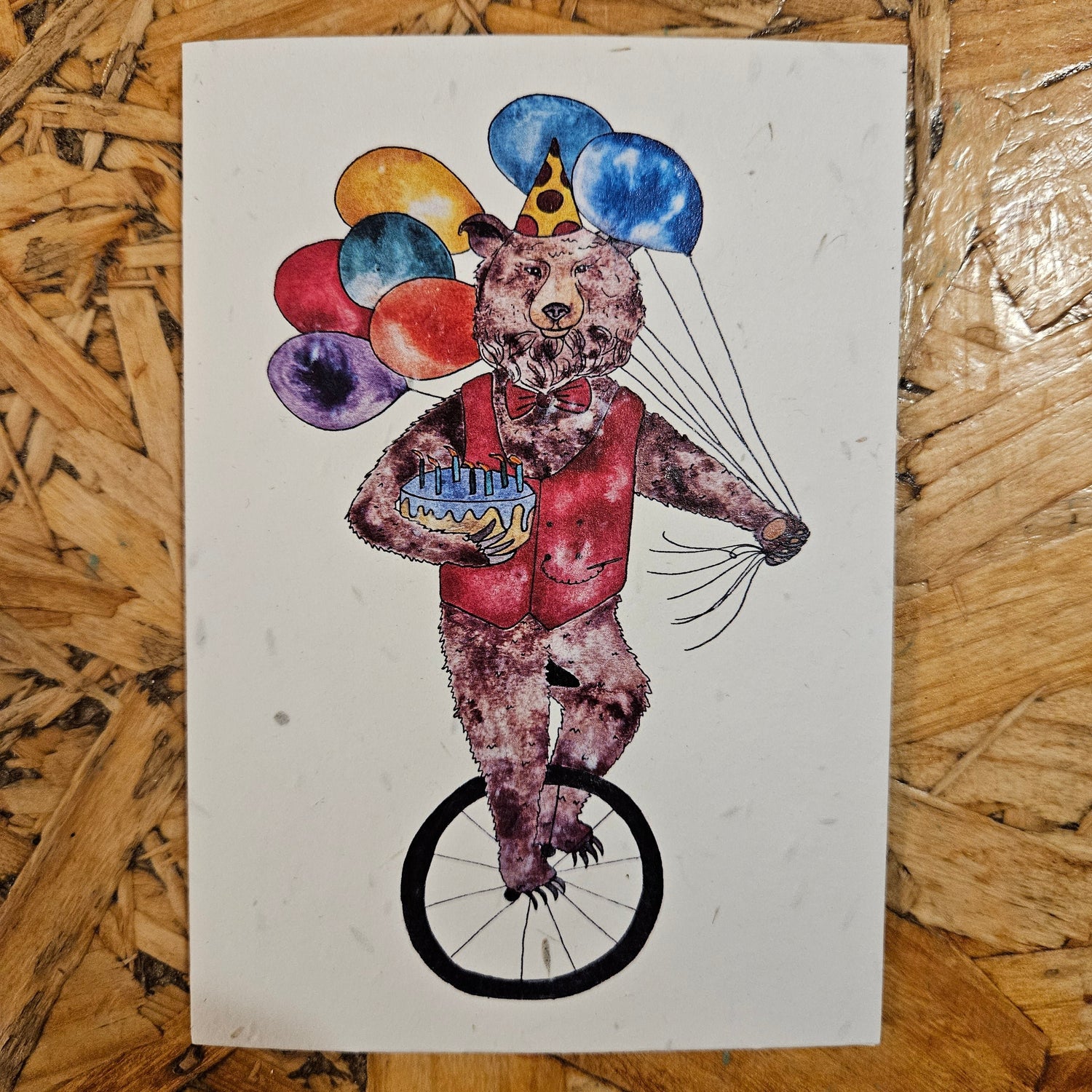 Plantable Wildflower Cards - Birthday Bear