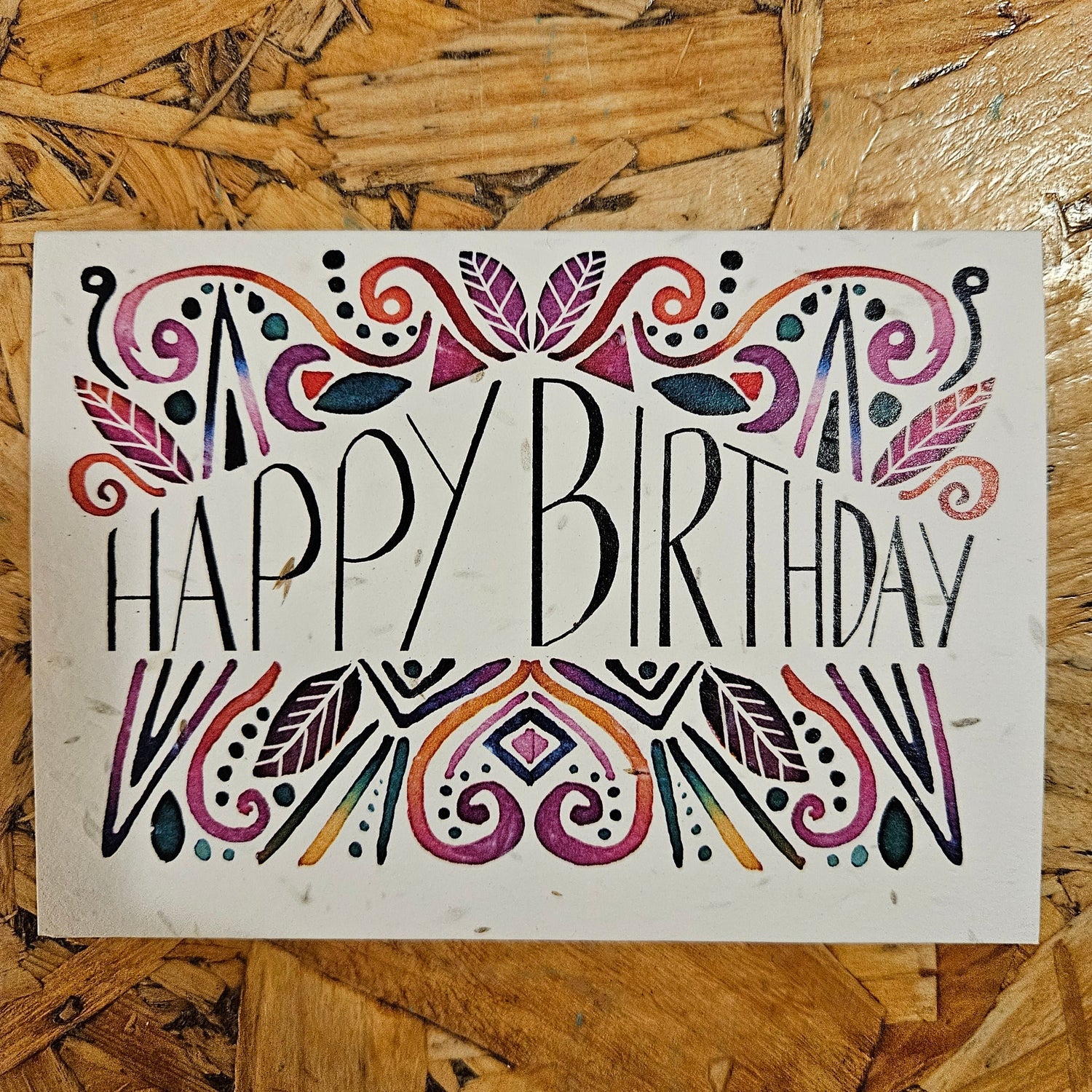 Plantable Wildflower Cards - Happy Birthday