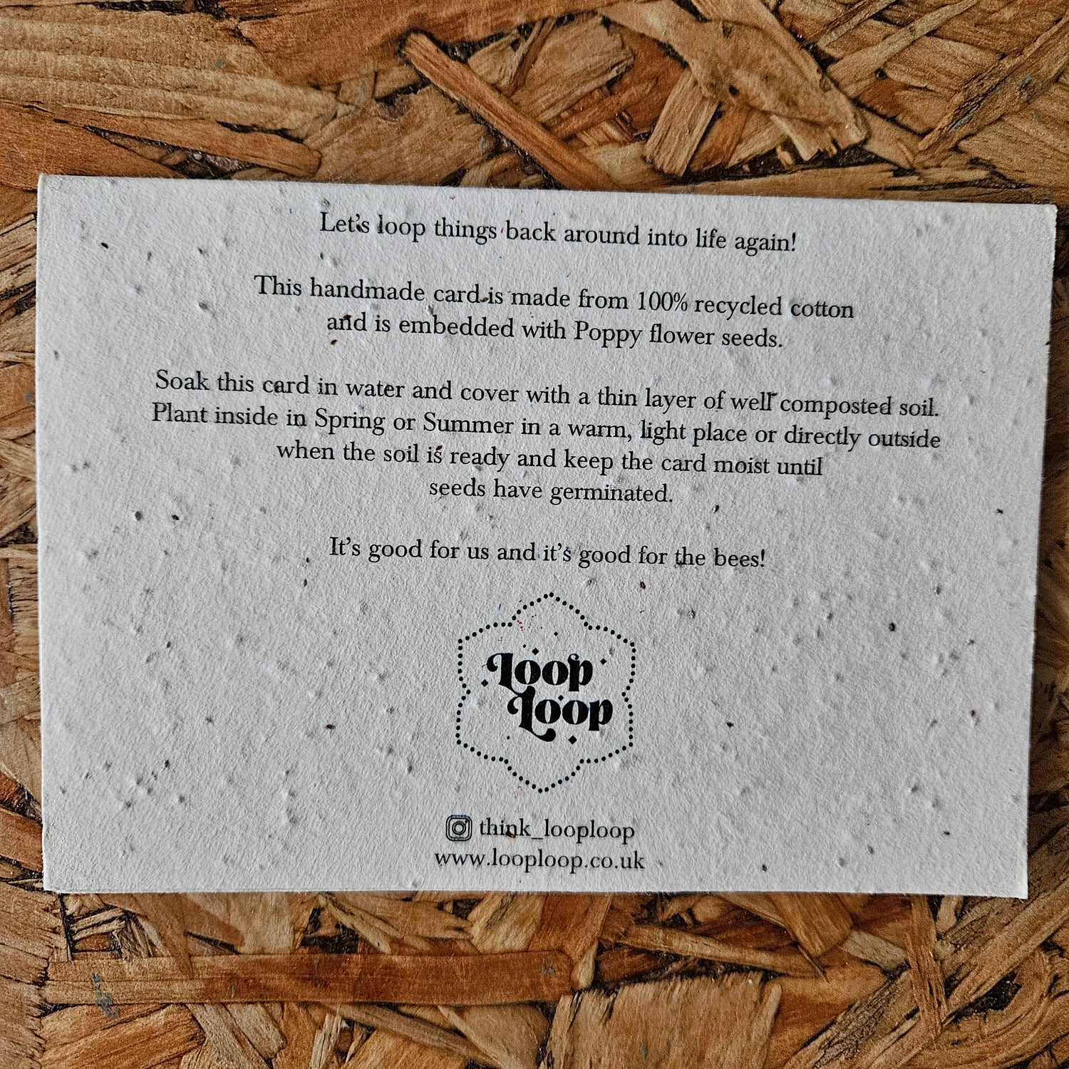Plantable Wildflower Cards - Welcome to the World