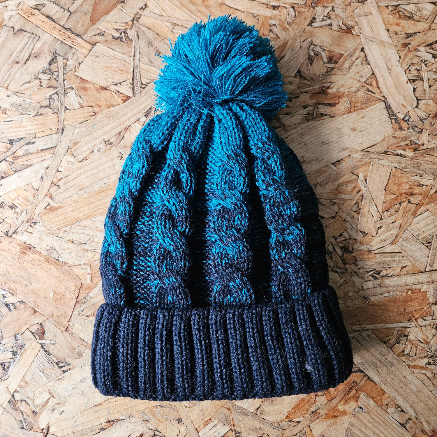 Warm Hat - Blue/Black