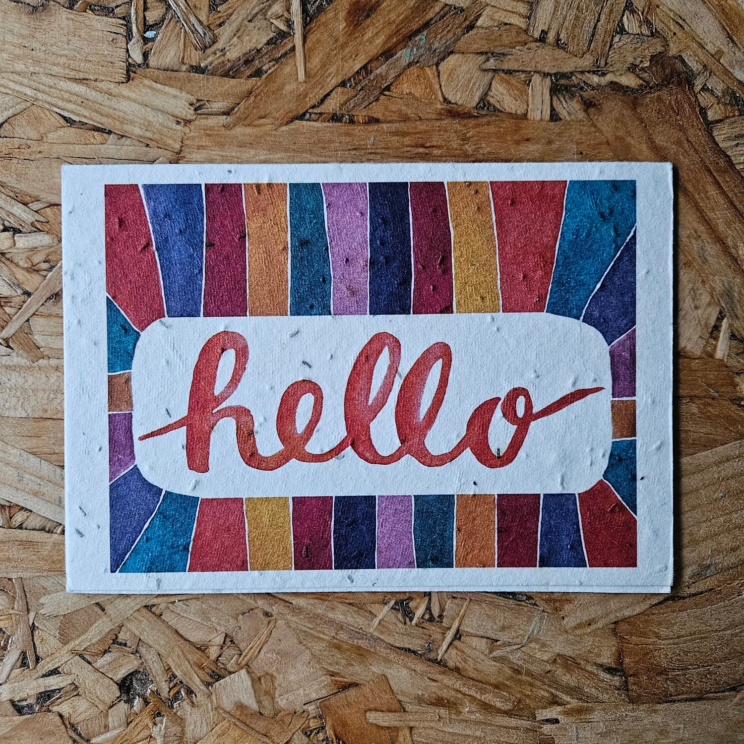 Plantable Wildflower Cards - Hello