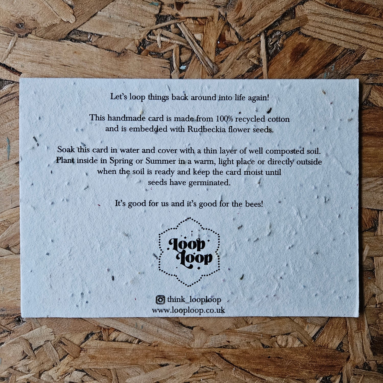 Plantable Wildflower Cards - Hello