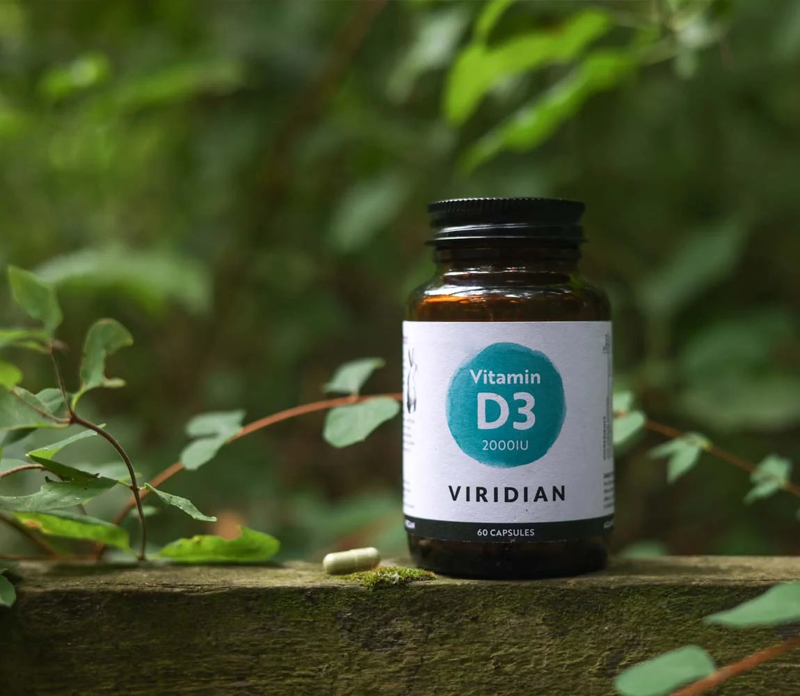 Viridian Vitamin D3 2000IU 60 Veg Caps