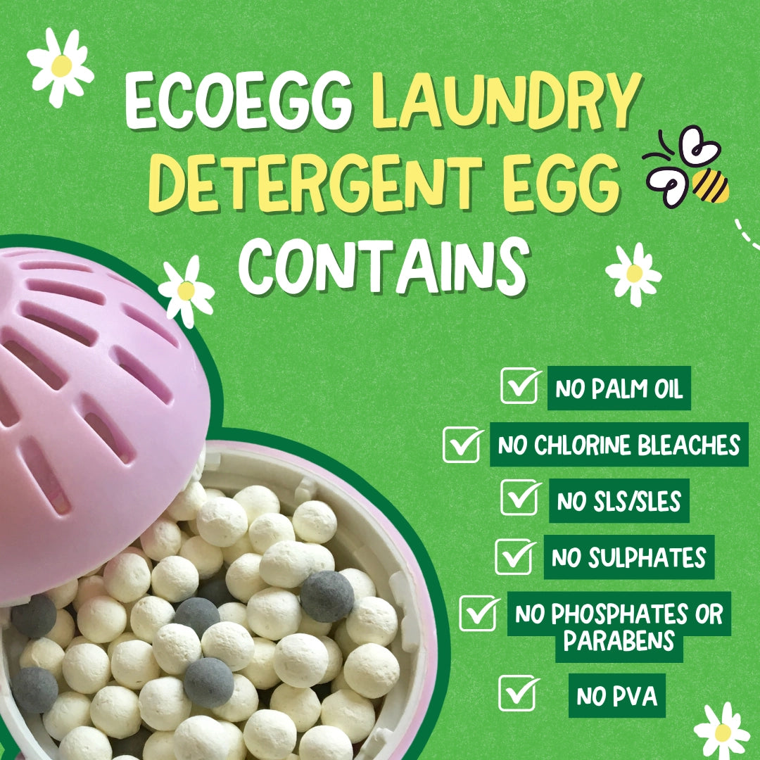 Ecoegg Laundry Deteregent Egg Refill - Spring Blossom