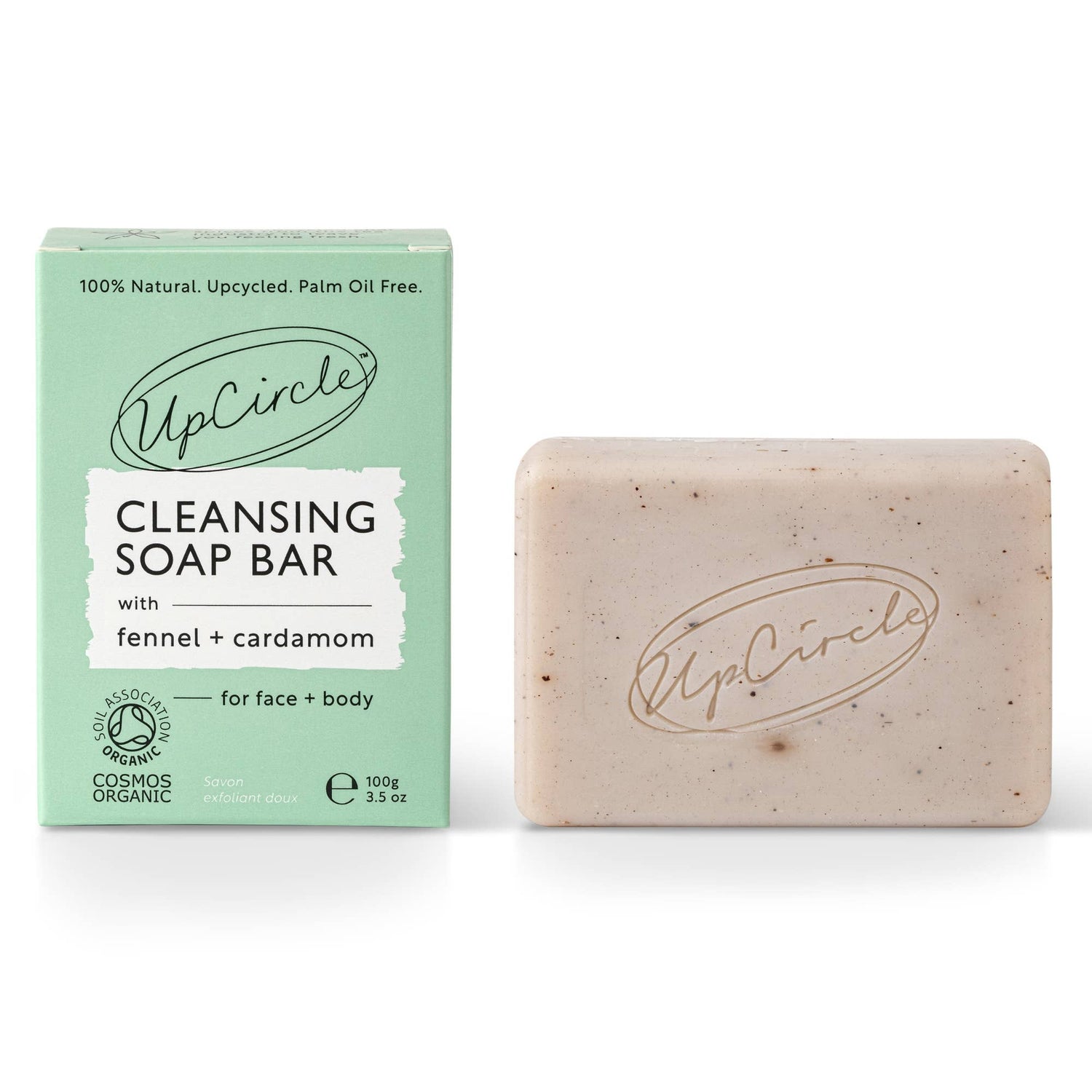 UpCircle Cleansing Soap Bar - Fennel & Cardamom