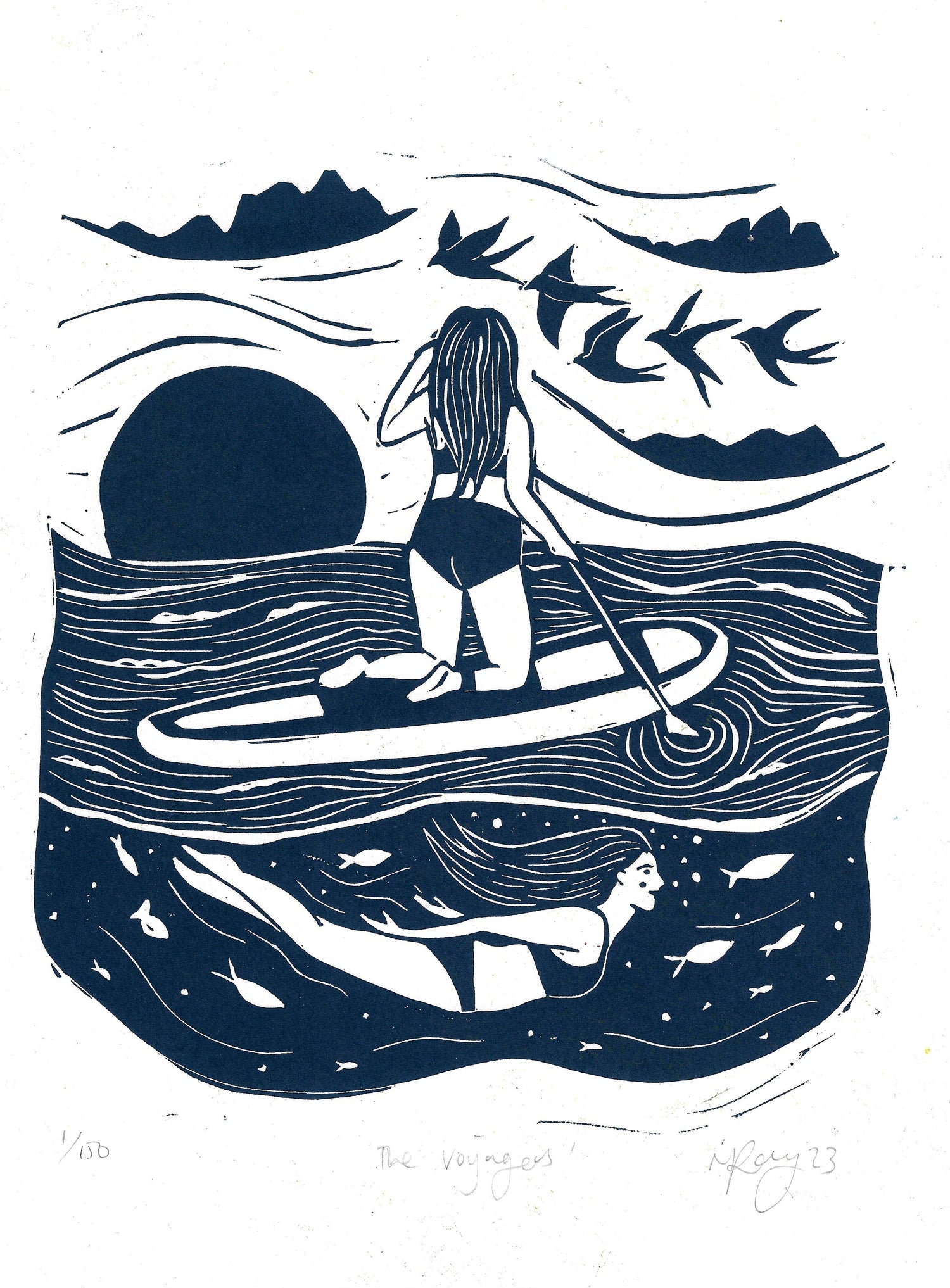 The Voyagers Greeting Card