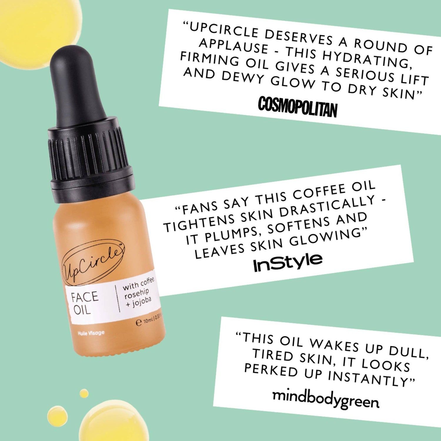 UpCircle Winter Glow Bauble – Mini Skincare Duo