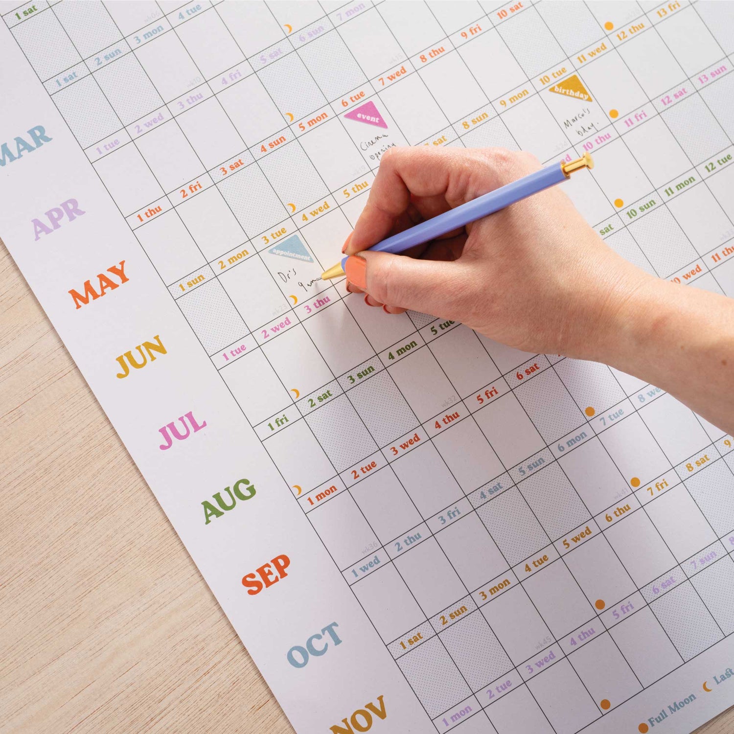 Good Tuesday 2027 Landscape Wall Planner | This Is The Year