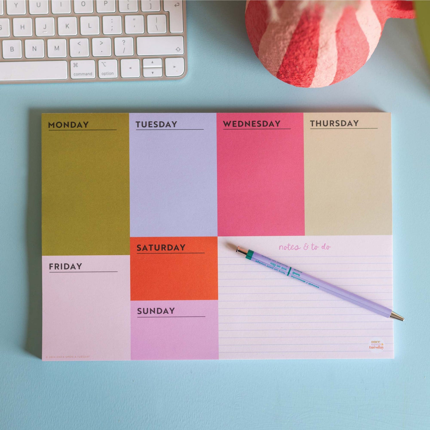 Good Tuesday A4 Weekly Planner Pad | Block My Life