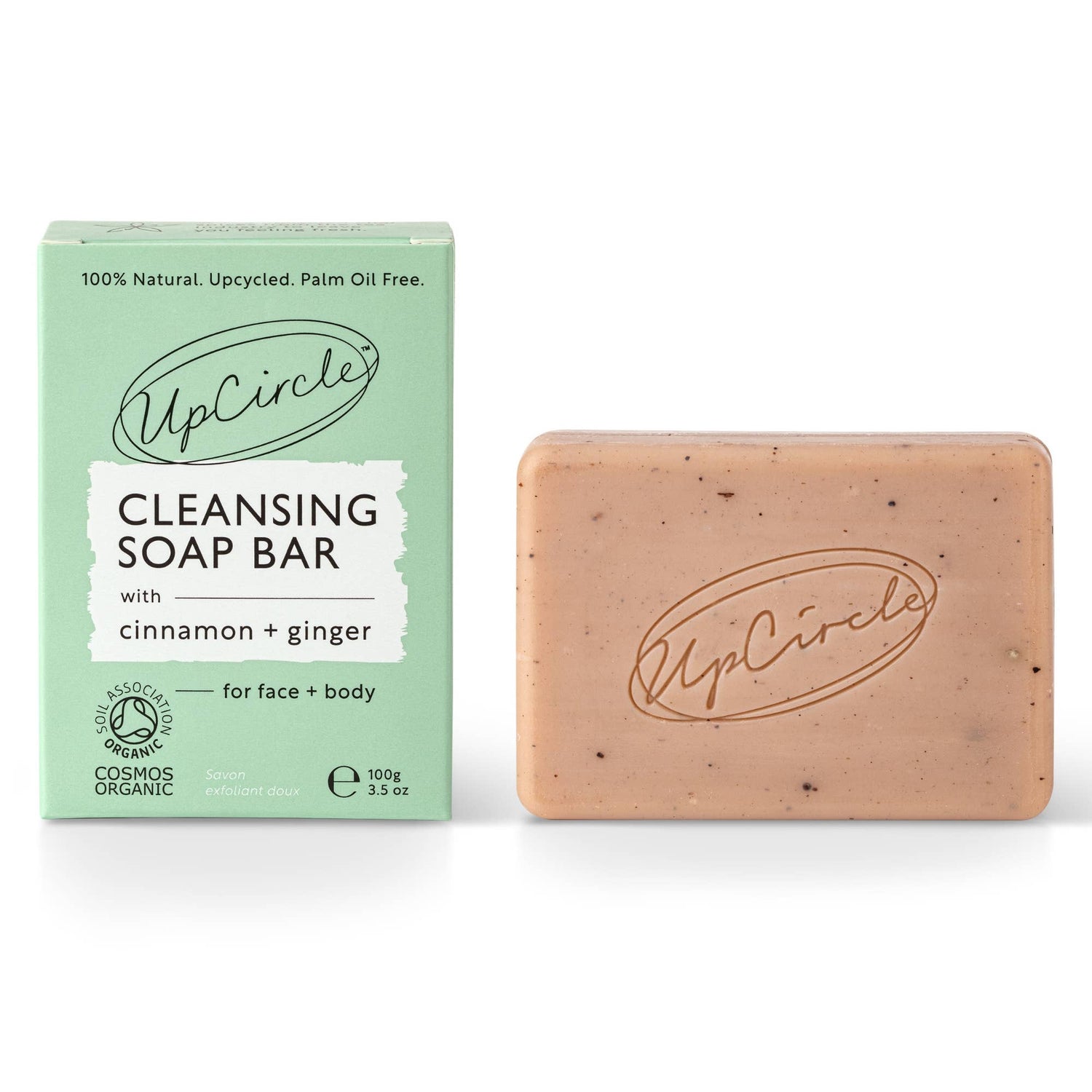 UpCircle Cleansing Soap Bar - Cinnamon & Ginger