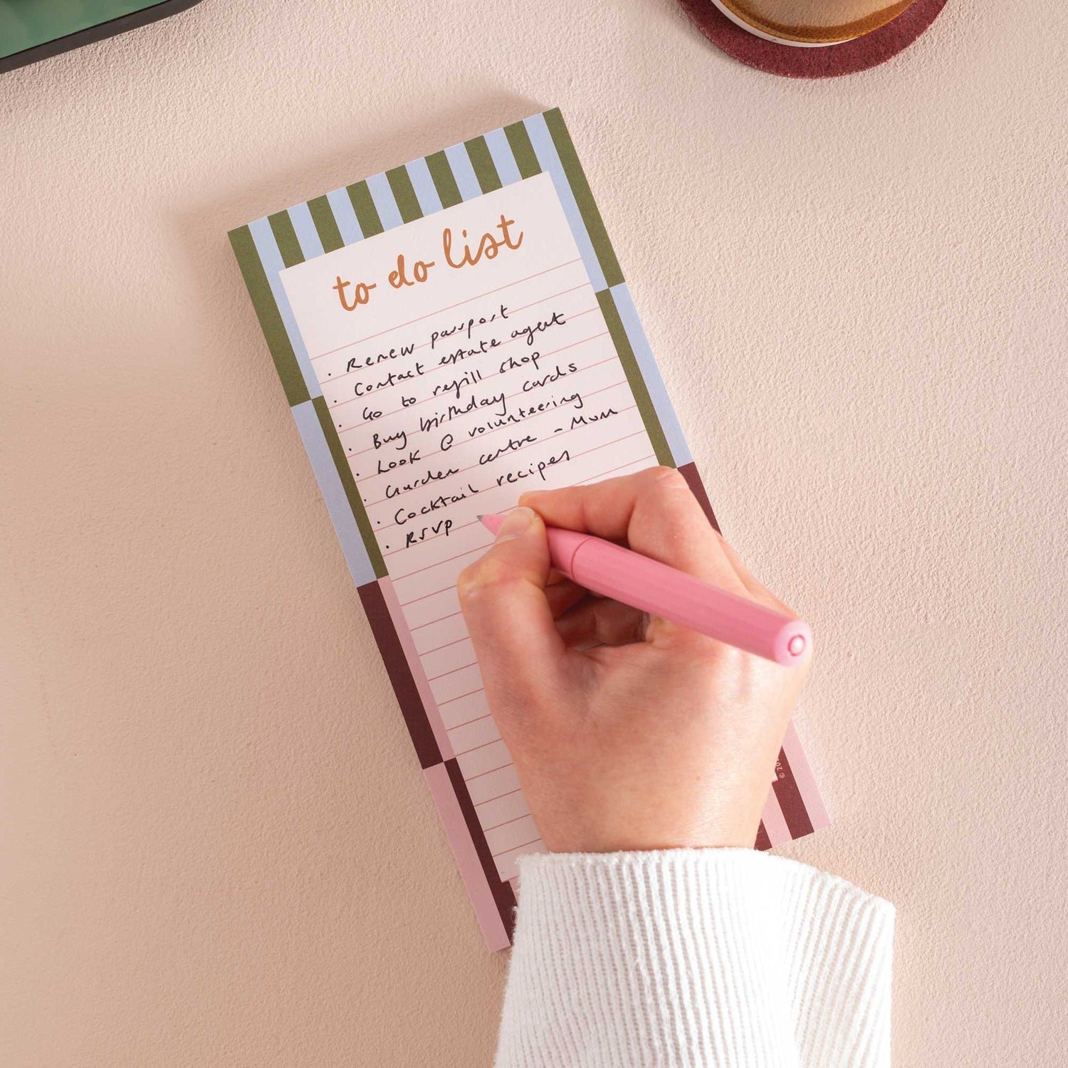 Good Tuesday Boho Nouveau To Do List Pad