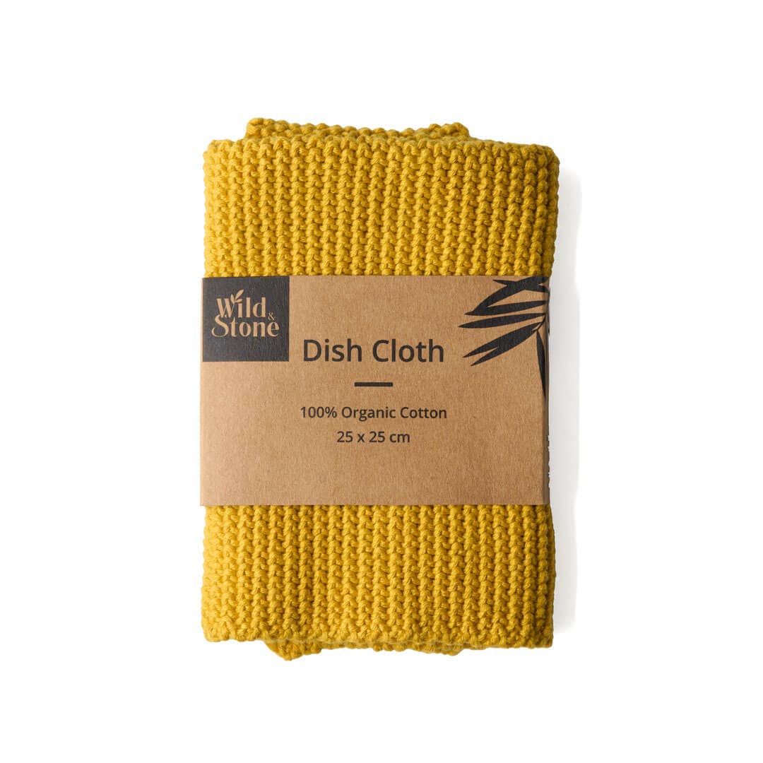 Dish Cloths - 100% Organic Cotton - Honey