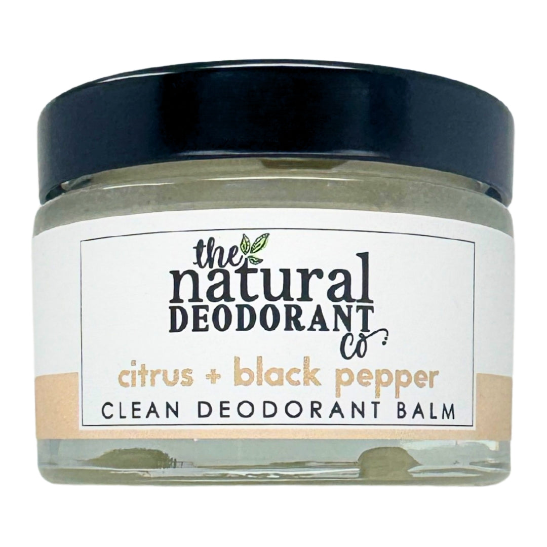 The Natural Deodorant Co. - Clean Citrus & Black Pepper