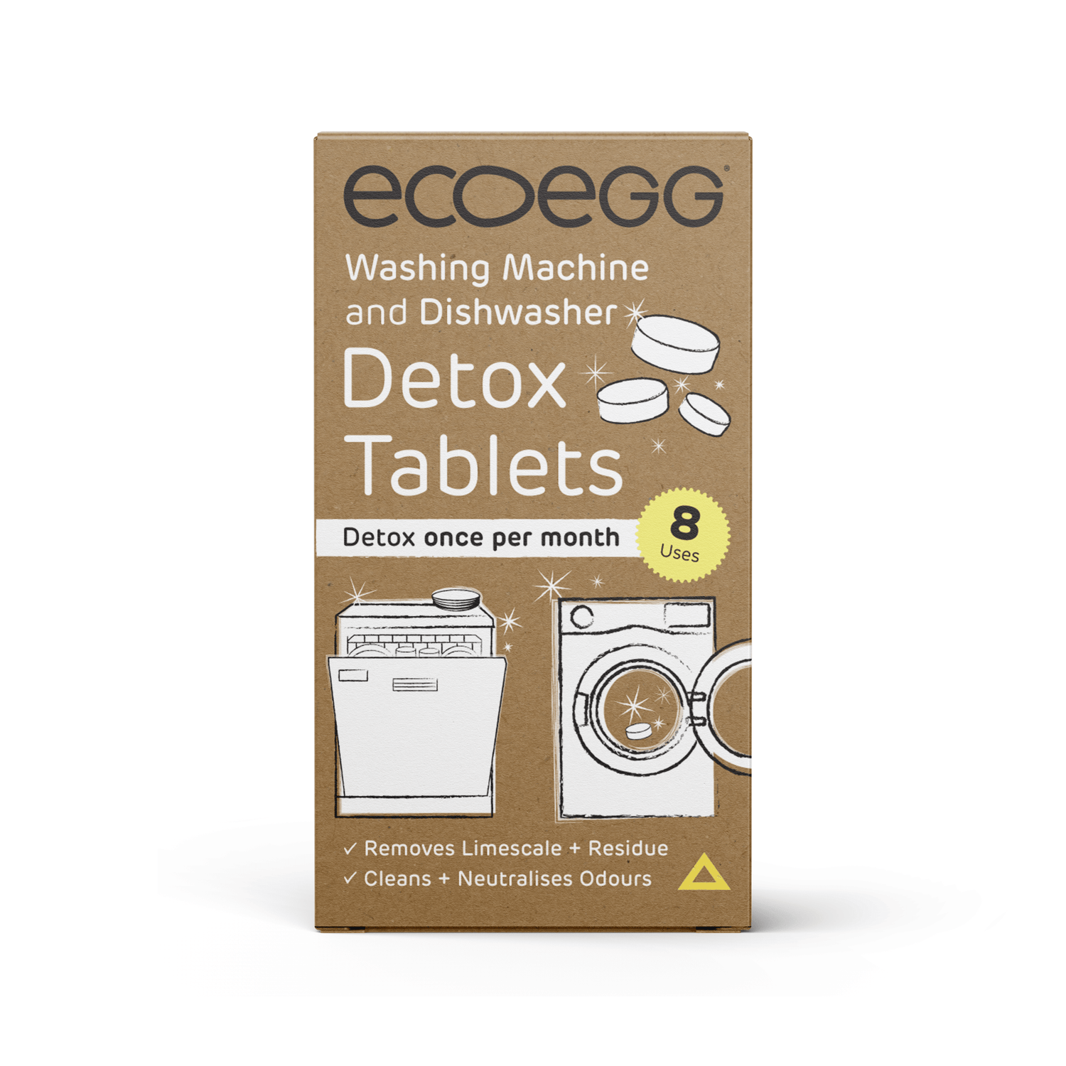 EcoEgg Detox Machine Cleaning Tablets - 8 Pack