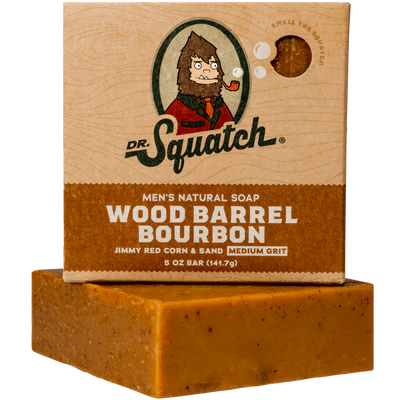 Dr Squatch Soap - Wood Barrel Bourbon