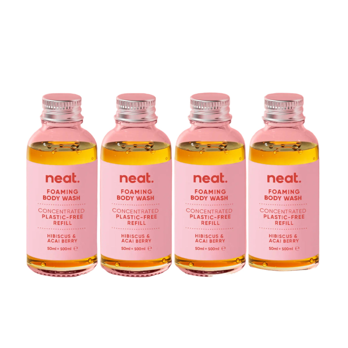 Neat Foaming Body Wash Refill - Hibiscus & Acai Berry