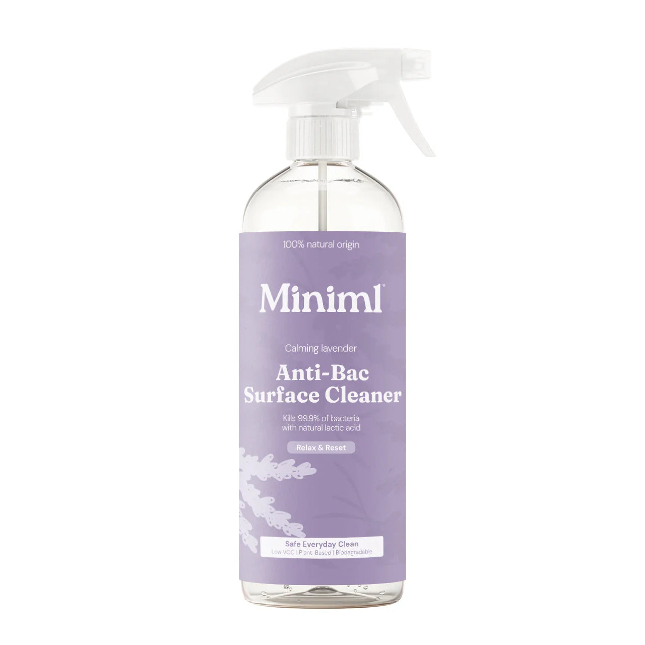 Miniml Multi Surface Cleaner - French Lavender 750ml