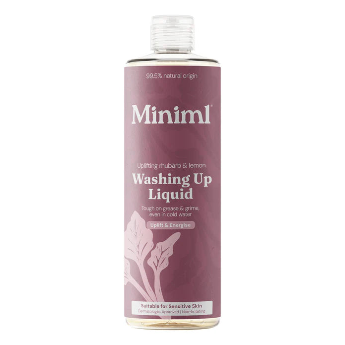 Miniml Washing Up Liquid 400ml - Wild Rhubarb & Lemon
