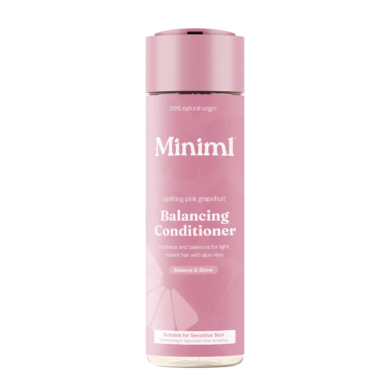 Miniml Balancing Conditioner - Uplifting Pink Grapefruit - 400ml PET Bottle