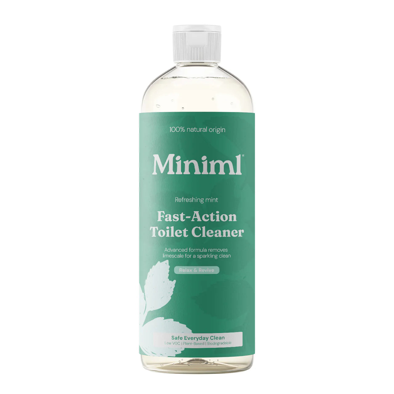 Miniml Toilet Cleaner - Refreshing Mint - 750ml PET Bottle
