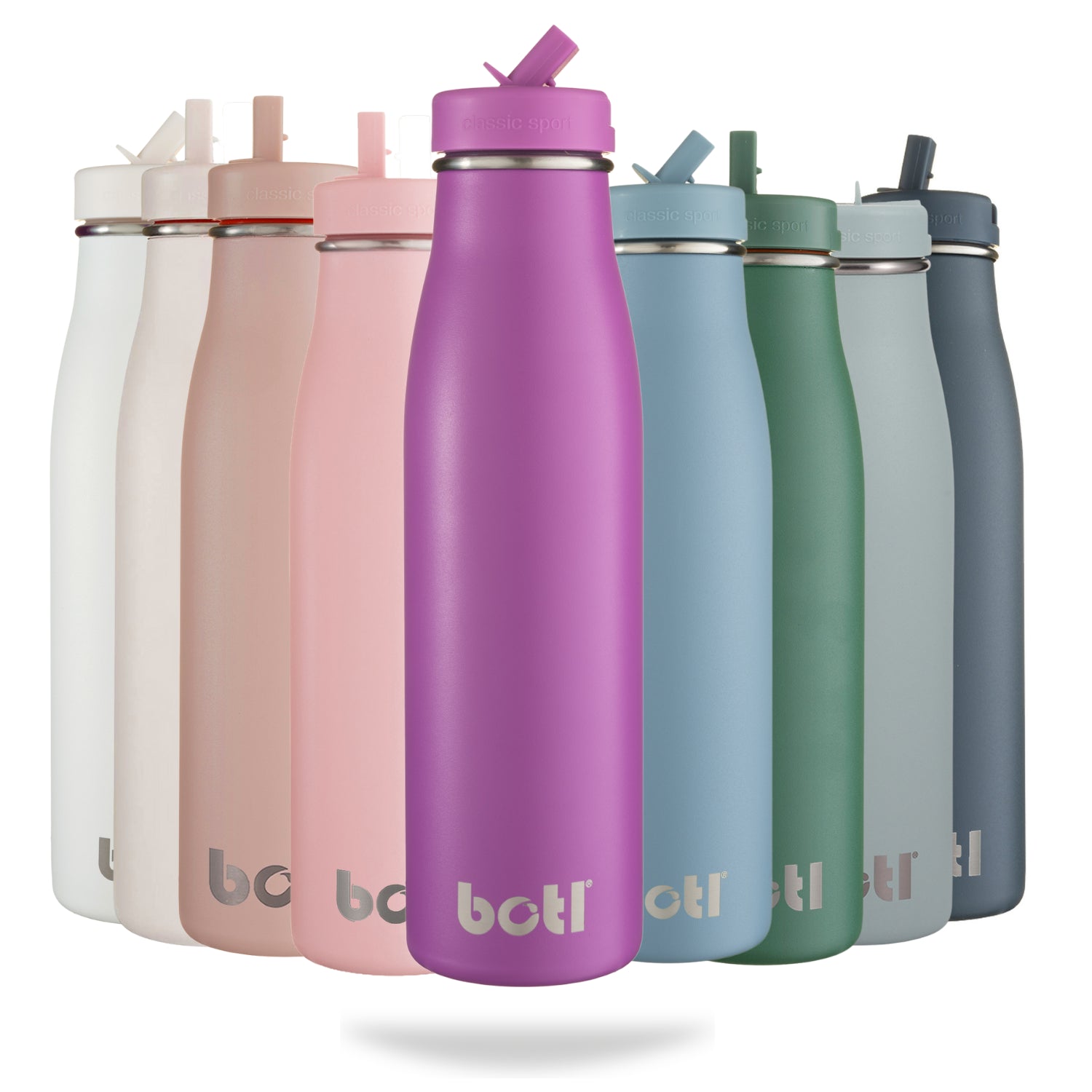 Evolution Water Bottle 500ml - Magenta - Insulated