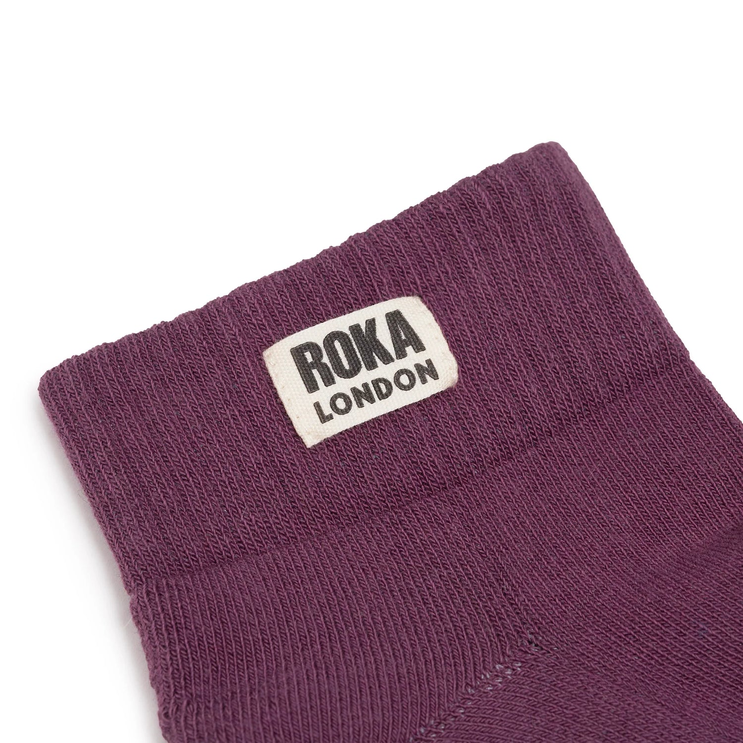 ROKA Wembley Ankle Socks - Berry - Size UK 3-8
