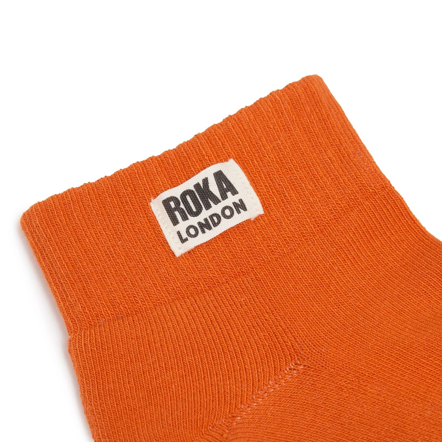 ROKA Wembley Ankle Socks - Burnt Orange - Size UK 3-8