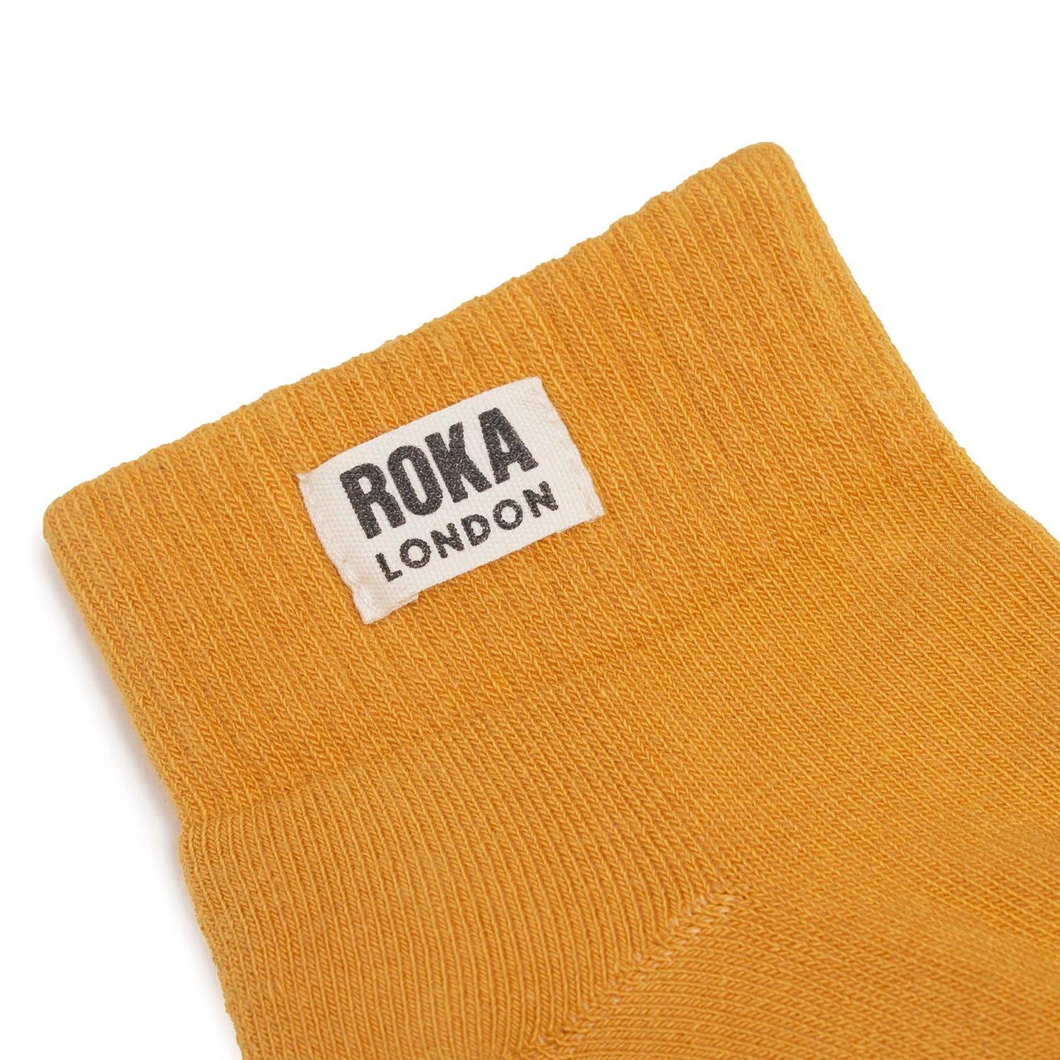 ROKA Wembley Ankle Socks - Corn - Size UK 3-8