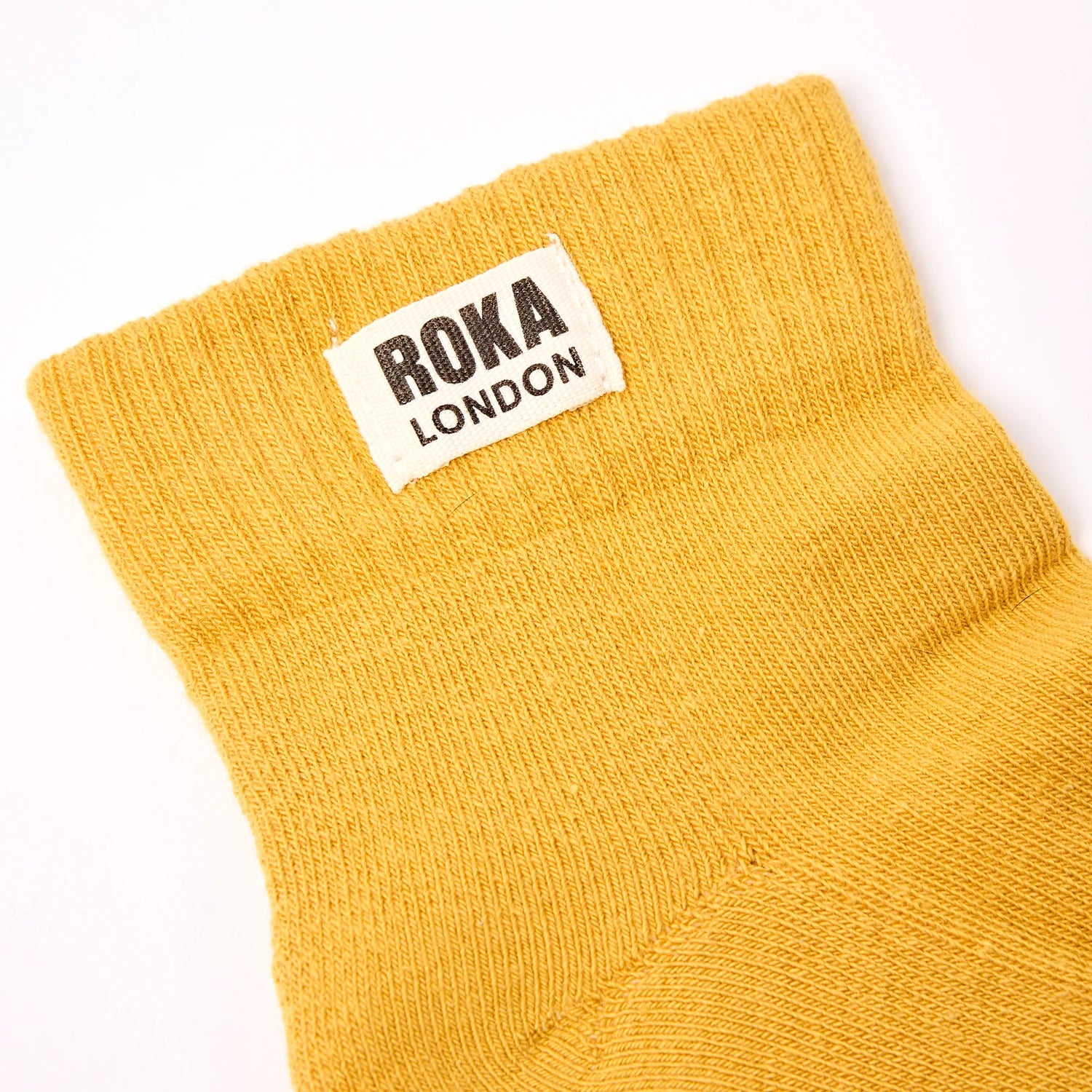 ROKA Wembley Ankle Socks - Corn - Size UK 6-12