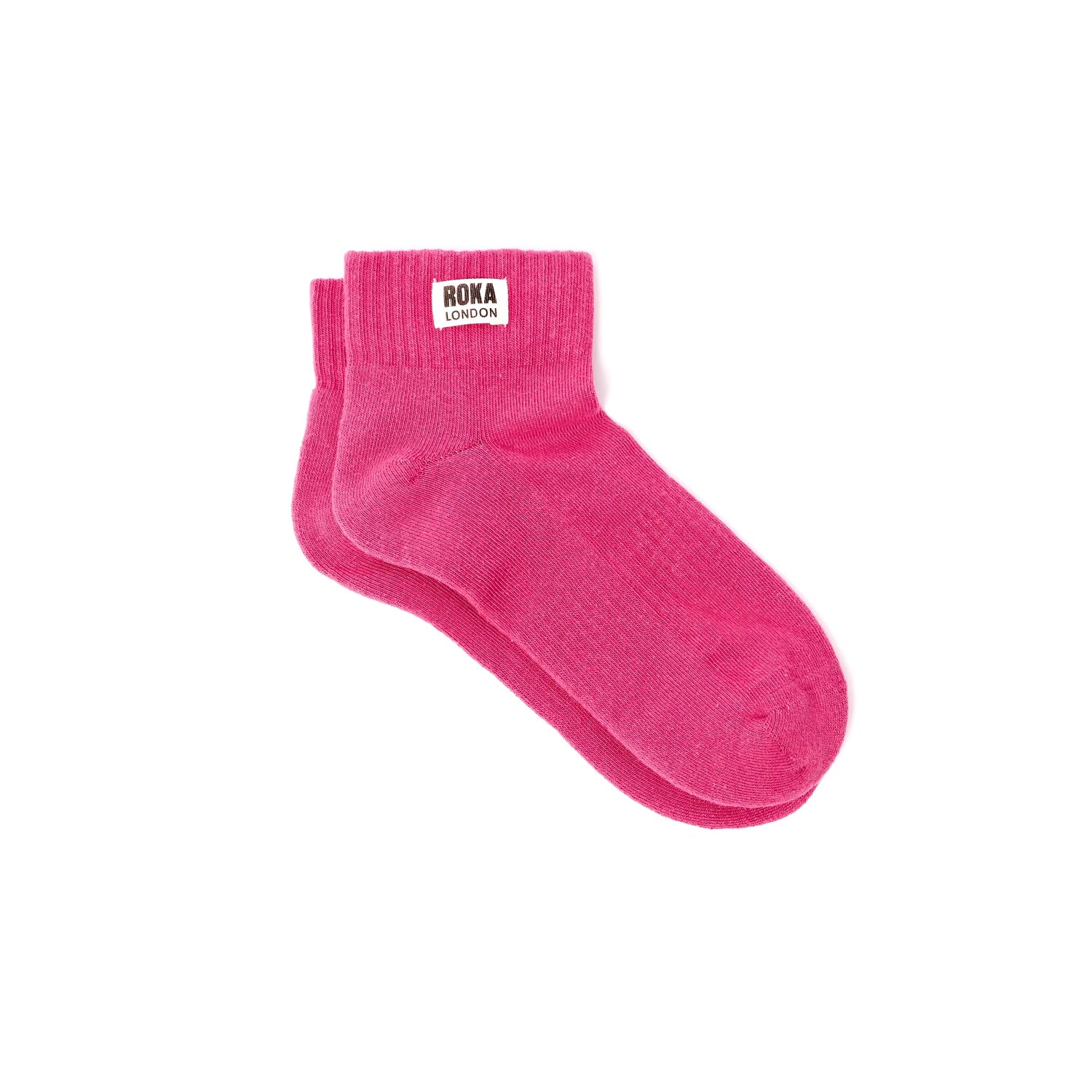 ROKA Wembley Ankle Socks - Granita Red - Size UK 3-8